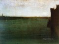 Nocturno gris y dorado James Abbott McNeill Whistler